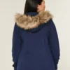 Suni Kürk Süslü Fermuarlı Kapüşonlu Sweatshirt Suni Kürk Süslü Fermuarlı Kapüşonlu Sweatshirt