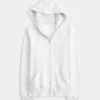 Suni Kürk Süslü Fermuarlı Kapüşonlu Sweatshirt Suni Kürk Süslü Fermuarlı Kapüşonlu Sweatshirt