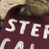 Suni Kürk Süslü Fermuarlı Logo Grafik Kapüşonlu Sweatshirt Suni Kürk Süslü Fermuarlı Logo Grafik Kapüşonlu Sweatshirt