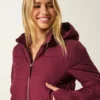 Suni Kürk Süslü Puffer Bomber Ceket