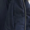 Suni Kürk Süslü Puffer Bomber Ceket