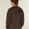 Termal Fermuarlı Kapüşonlu Sweatshirt Termal Fermuarlı Kapüşonlu Sweatshirt