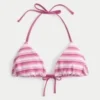 Ters Çevrilebilir Üçgen Bikini Üstü