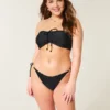 Ters Çevrilebilir Yan Bağcıklı Cheeky Bikini Altı