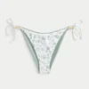Ters Çevrilebilir Yan Bağcıklı Cheeky Bikini Altı