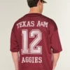 Texas A&M Üniversitesi Aggies Grafik Futbol Forması Texas A&M Üniversitesi Aggies Grafik Futbol Forması