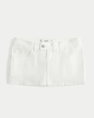 Twill Mikro Mini Etek Twill Mikro Mini Etek