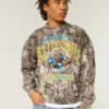 UCLA Bruins Grafik Kamuflajlı Sweatshirt UCLA Bruins Grafik Kamuflajlı Sweatshirt