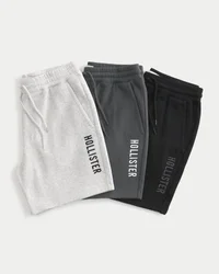 Uyluk Ortası Logo Şort 3’lü Paket
