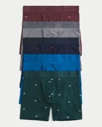 Uzun Boy Boxer Şort 5’li Paket
