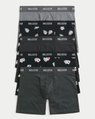 Uzun Boy Boxer Şort 5’li Paket