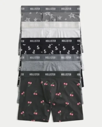 Uzun Boy Boxer Şort 5’li Paket