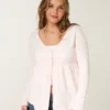 Uzun Kollu Flyaway Babydoll Hırka