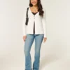 Uzun Kollu Flyaway Babydoll Hırka