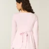 Uzun Kollu Henley Babydoll Üst