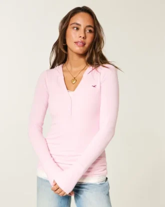Uzun Kollu Kapüşonlu Henley