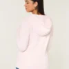 V Yaka Kapüşonlu Sweatshirt V Yaka Kapüşonlu Sweatshirt