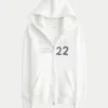 Waffle Astarlı Kapüşonlu Fermuarlı Malibu Grafik Kapüşonlu Sweatshirt Waffle Astarlı Kapüşonlu Fermuarlı Malibu Grafik Kapüşonlu Sweatshirt