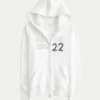 Waffle Astarlı Kapüşonlu Fermuarlı Malibu Grafik Kapüşonlu Sweatshirt Waffle Astarlı Kapüşonlu Fermuarlı Malibu Grafik Kapüşonlu Sweatshirt
