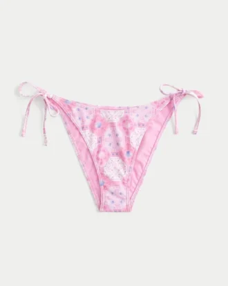 Yan Bağcıklı Cheeky Bikini Altı