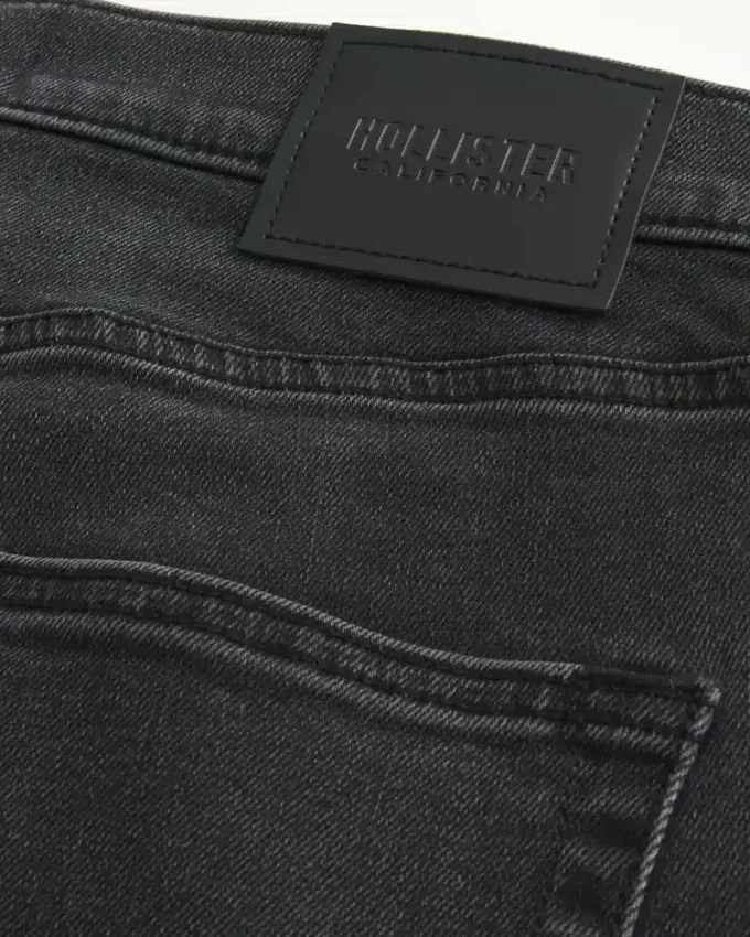 Yıkanmış Siyah Atletik Skinny Jean Yıkanmış Siyah Atletik Skinny Jean
