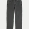 Yıkanmış Siyah Bol Kot Pantolon Yıkanmış Siyah Bol Kot Pantolon