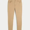Yüksek Bel Haki Süper Skinny Jean