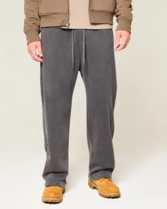 Yıldız Desenli Bol Sweatpantolon
